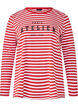 Randig blus med motiv, Whitew.FlameS.Stripe, Packshot image number 0