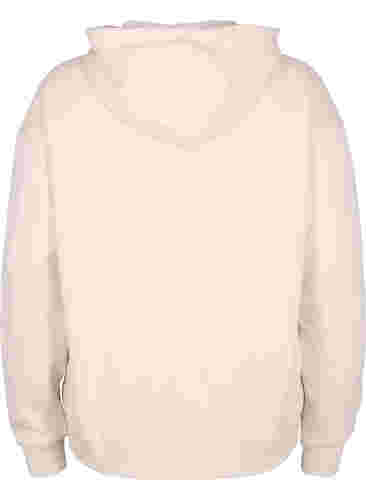 Sweatshirt med huva och ficka, Lilac Ash, Packshot image number 1