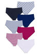 7-pack trosor med normal midja, Bl&aring;, Packshot image number 1