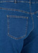 Croppade Vera-jeans med raka ben, Bl&aring;, Packshot image number 3