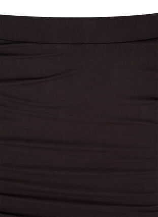 Kroppsnära kjol i viskos, Black, Packshot image number 2