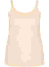 Light shapeweartopp med justerbara axelband, Nude