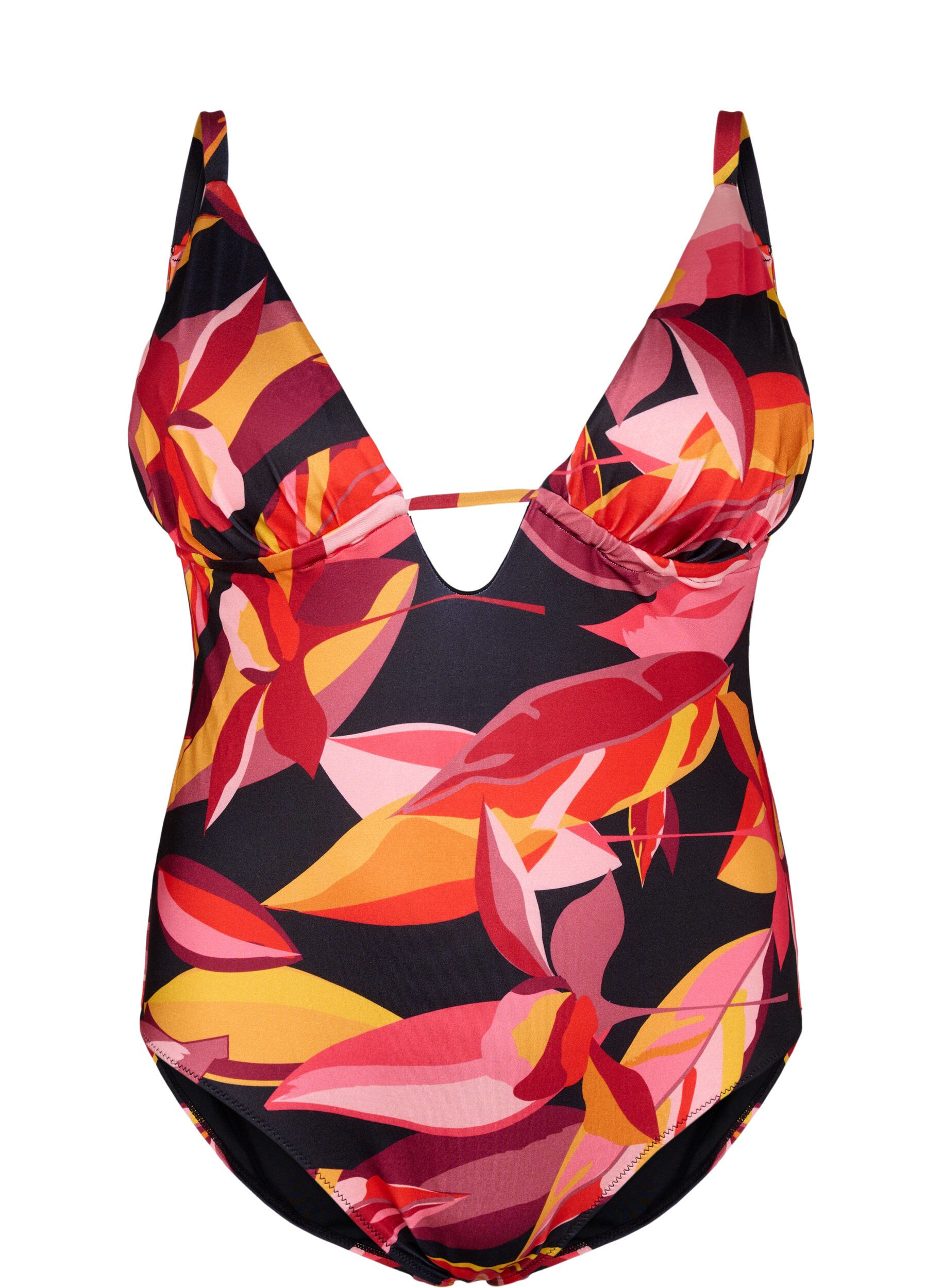 Baddr&auml;kt med v-ringning och knytdetaljer