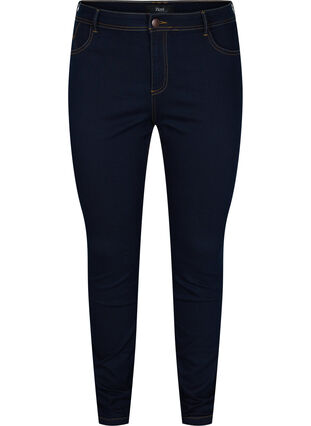 Extra slim Amy jeans med hög midja, 1607B Blu.D., Packshot image number 0