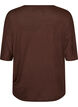 L&ouml;s t-shirt i viskosjersey, Brun, Packshot image number 1