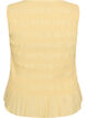 Smocktopp med b&aring;tringning och peplum, Gul, Packshot image number 1