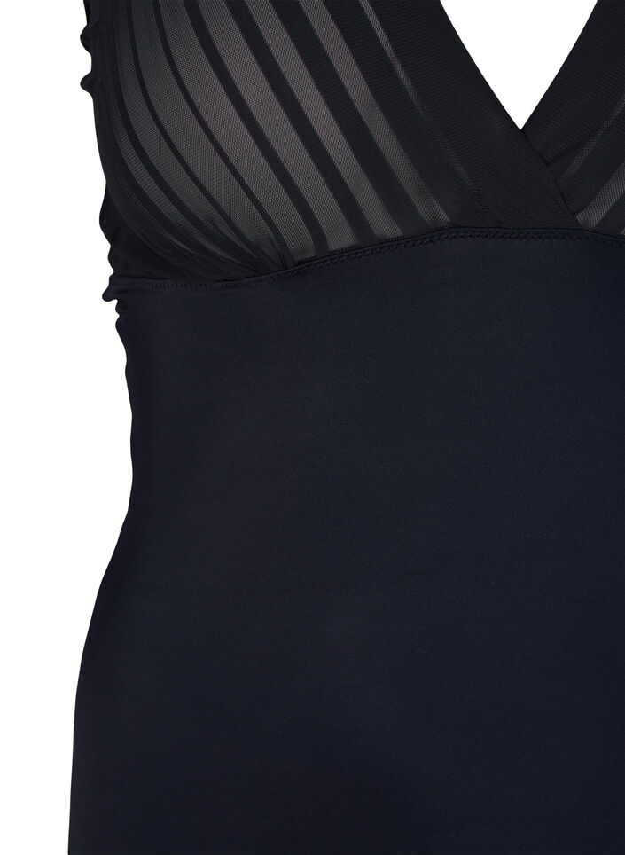 Body med mesh, Black, Packshot image number 2