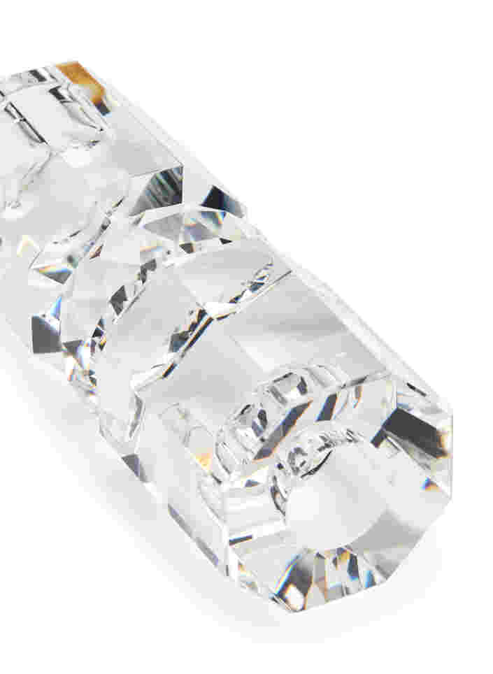 Kristall ljusstake, Clear, Packshot image number 1