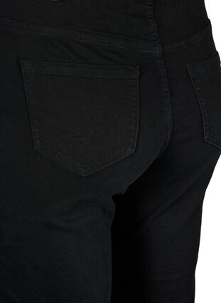 FLASH - Högmidjade jeans med bootcut, Black, Packshot image number 3