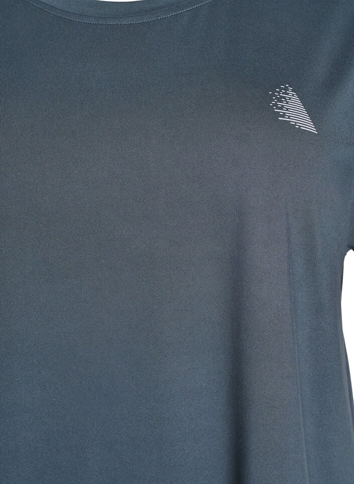 Enf&auml;rgad tr&auml;nings-T-shirt, Gr&ouml;n, Packshot image number 2