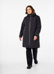 Funktionell parkas med reflexdetaljer, Black, Model image number 2