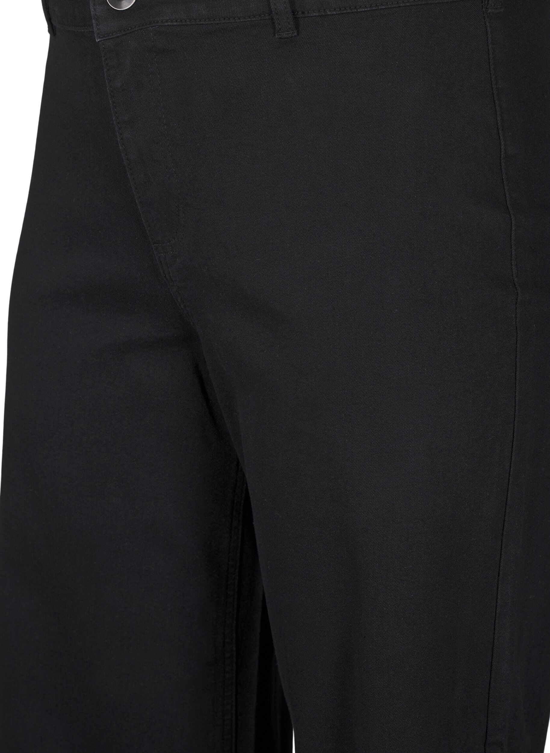 ZizziVida jeans, Svart, Packshot image number 2