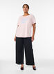 T-shirt med tryck, Rosa, Model image number 1
