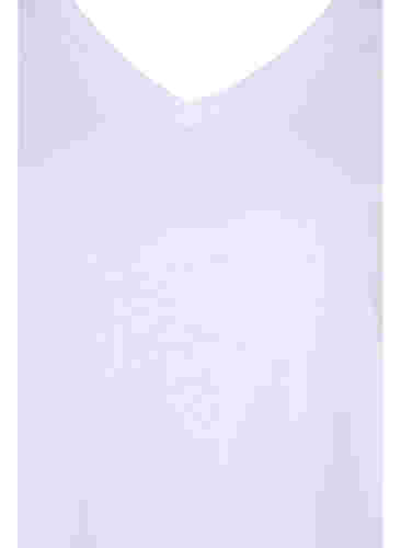 2-pack t-shirt i bomull, Navy B/B White, Packshot image number 3