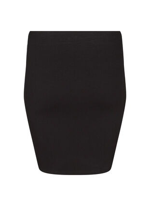 Kort, kroppsnära kjol, Black, Packshot image number 1
