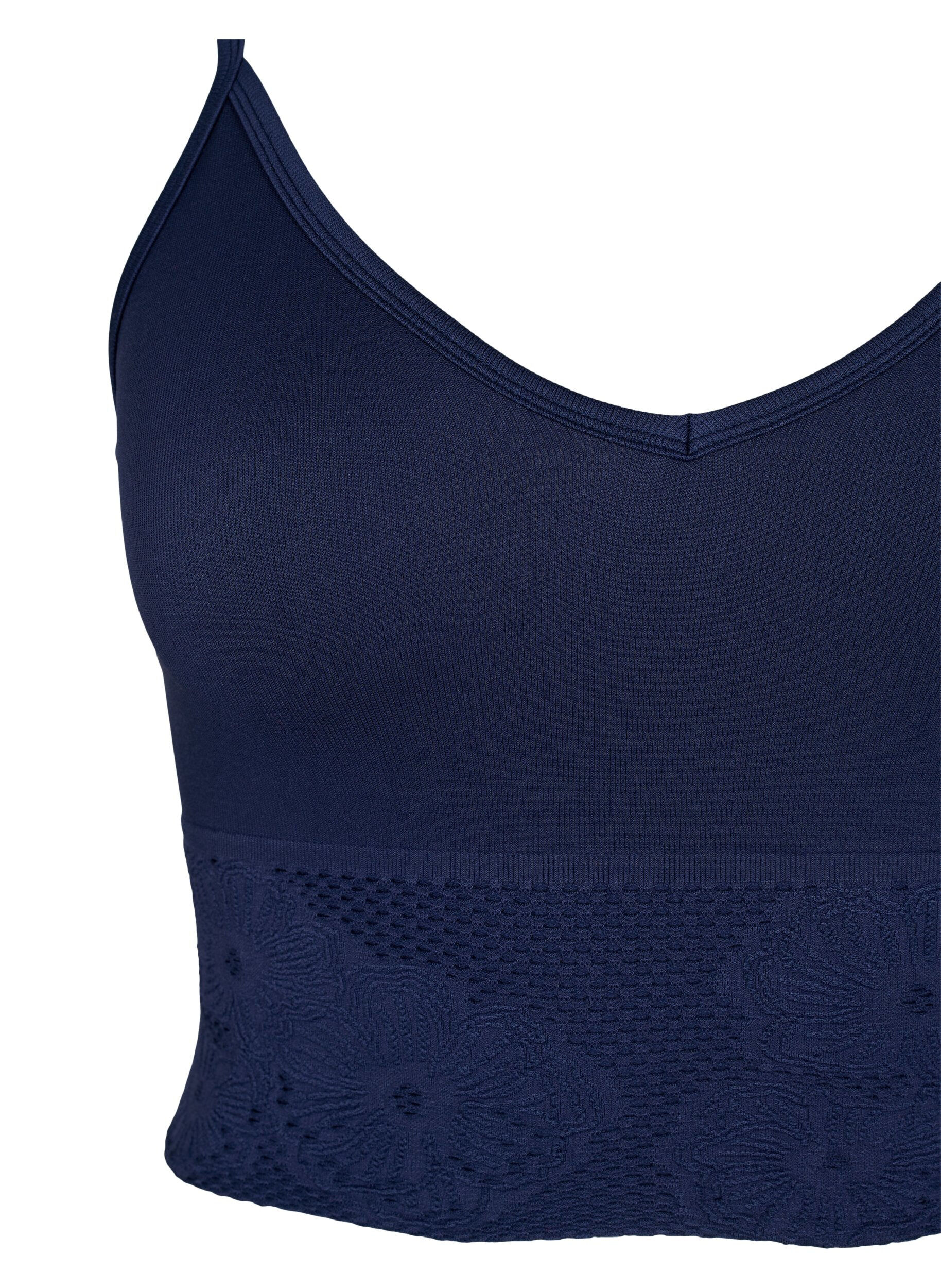 Zizzi Seamless bh-topp, Peacoat ASS, Packshot image number 2