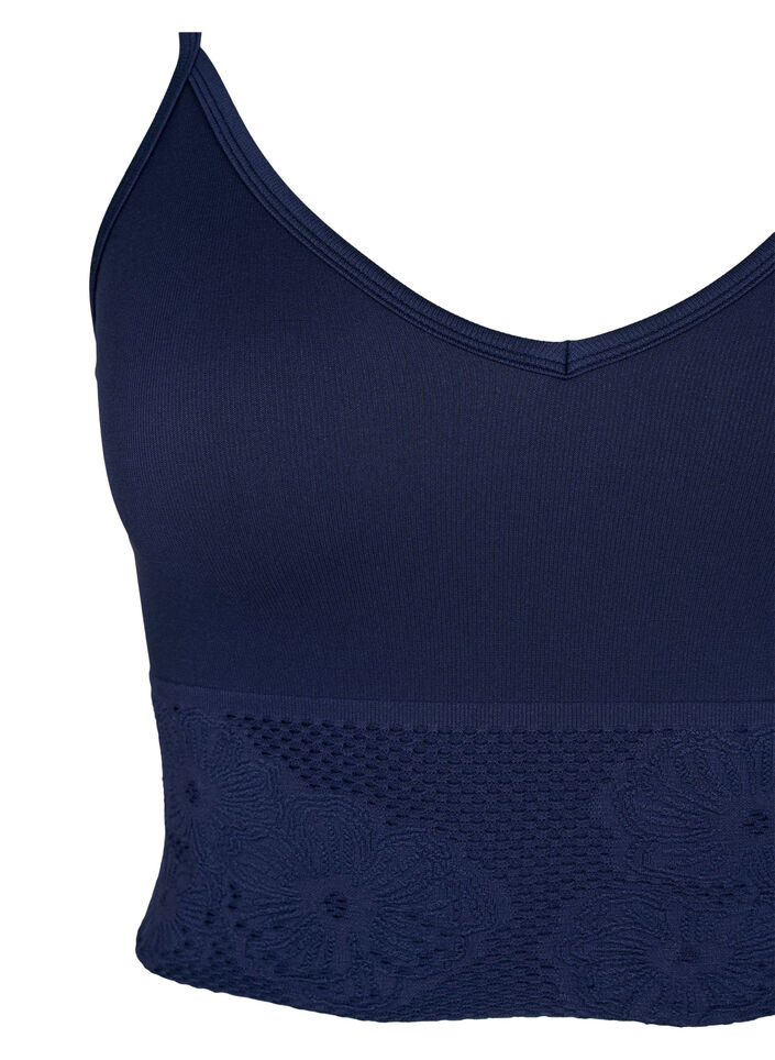 Seamless bh-topp, Peacoat ASS, Packshot image number 2