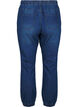 Joggingbyxor i denim med fickor, Bl&aring;, Packshot image number 1