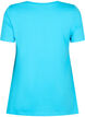 T-shirt i bomull med kort ärmar, Blue Atoll W. Be, Packshot image number 1