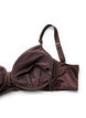 Bikini-bh med bygel och drapering, Brun, Packshot image number 3