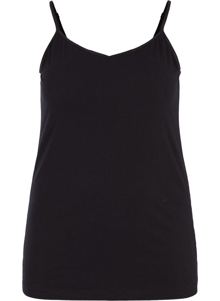 Baslinne i bomull, Svart, Packshot image number 0