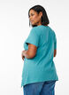 T-shirt med rund hals och A-linjeform, Gr&ouml;n, Model image number 2