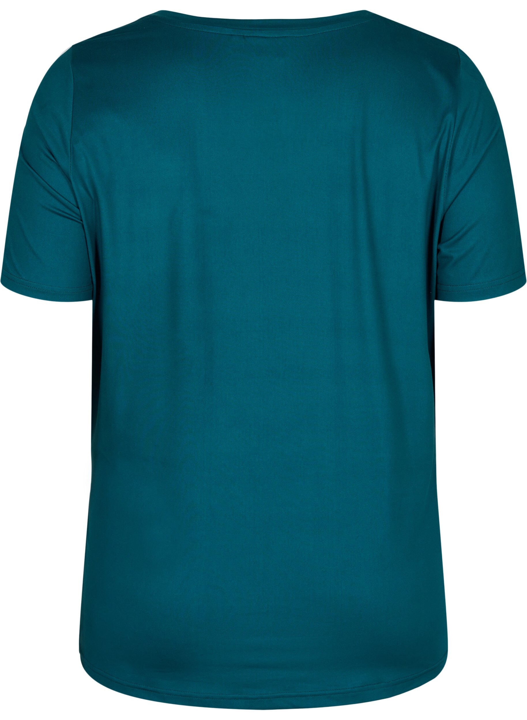 Zizzi Tr&auml;ningstopp f&ouml;r gravida, Deep Teal, Packshot image number 1