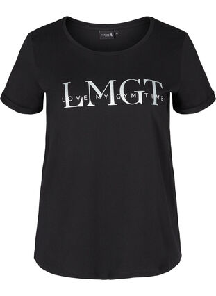 Tränings t-shirt med print, Black LMGT, Packshot image number 0