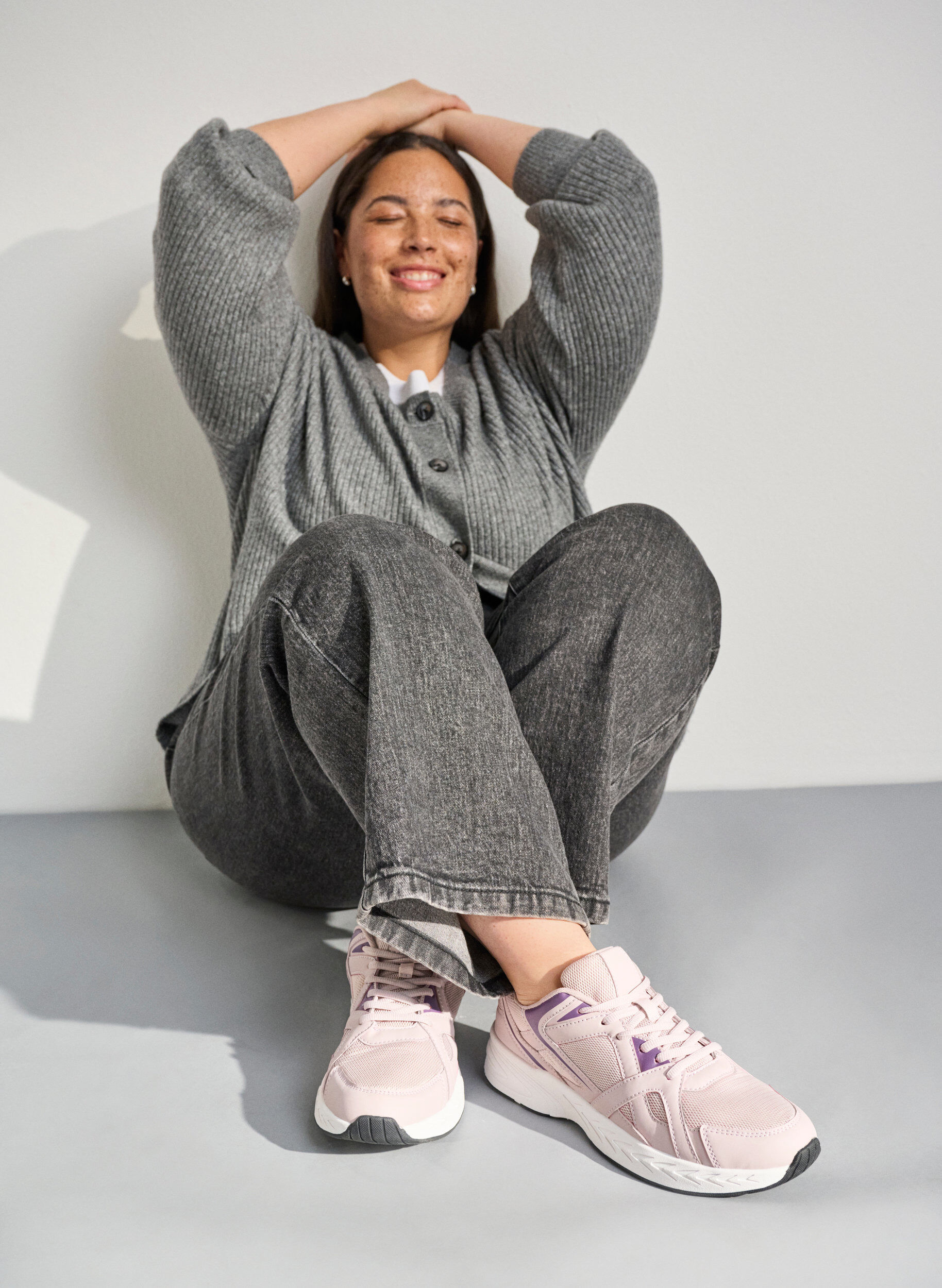 Wide fit - Sportiga sneakers