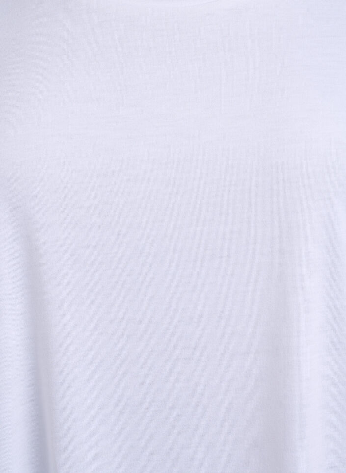 Kort&auml;rmat nattlinne med texttryck, , Packshot image number 2