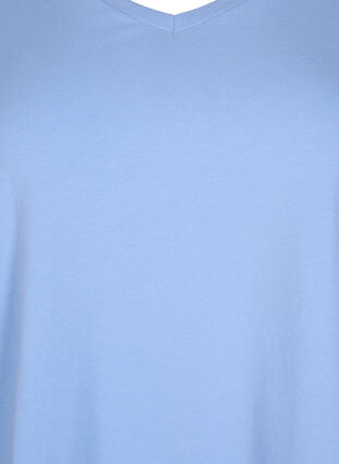 Enfärgad t-shirt i bomull, Serenity, Packshot image number 2
