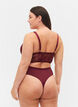 G-string med normalhög midja, Bordeaux Ass, Model image number 1