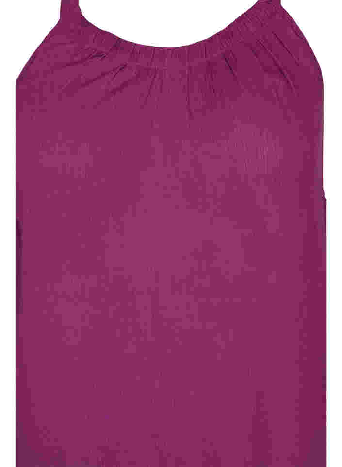 Lång strandklänning i viskos, Dark Purple, Packshot image number 2