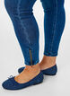 Cropped Amy jeans med blixtl&aring;s, Bl&aring;, Model image number 2