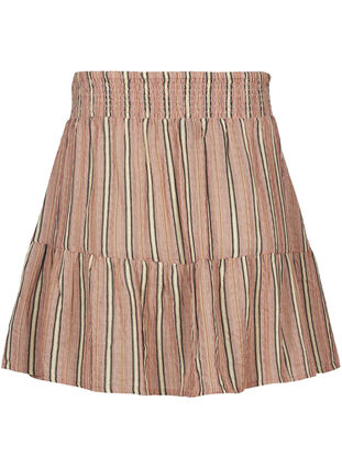 Kort kjol med ränder, Rose Smoke stripe, Packshot image number 1