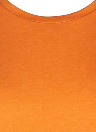 T-shirt i bomullsmixT-shirt, Autumn Maple Mel., Packshot image number 2