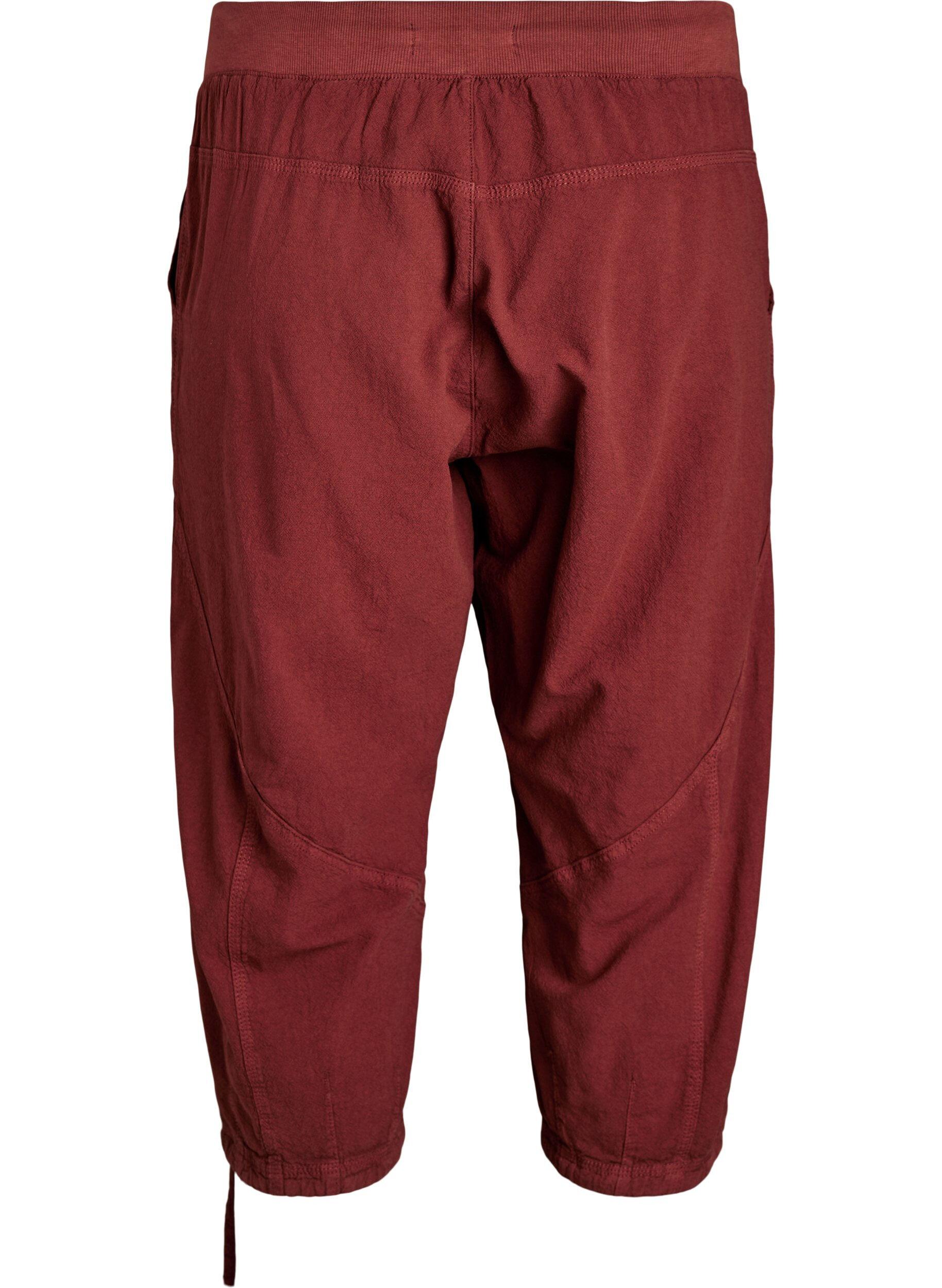 ZizziCapribyxor i bomull, R&ouml;d, Packshot image number 1