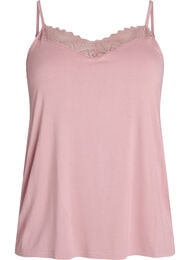 Topp med spetsdetalj och spaghettiband, 1342