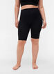 Sömlösa cykelshorts, Black, Model image number 3