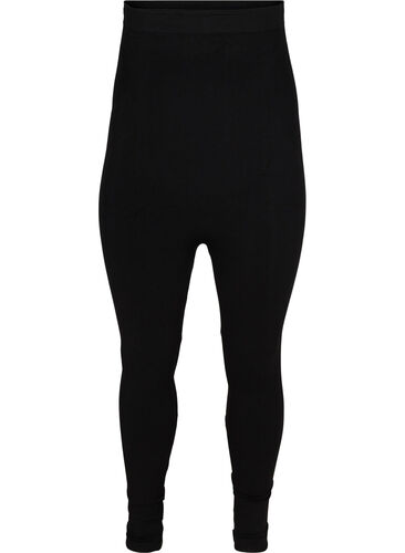 Shapewear-leggings med hög midja, Black, Packshot image number 0