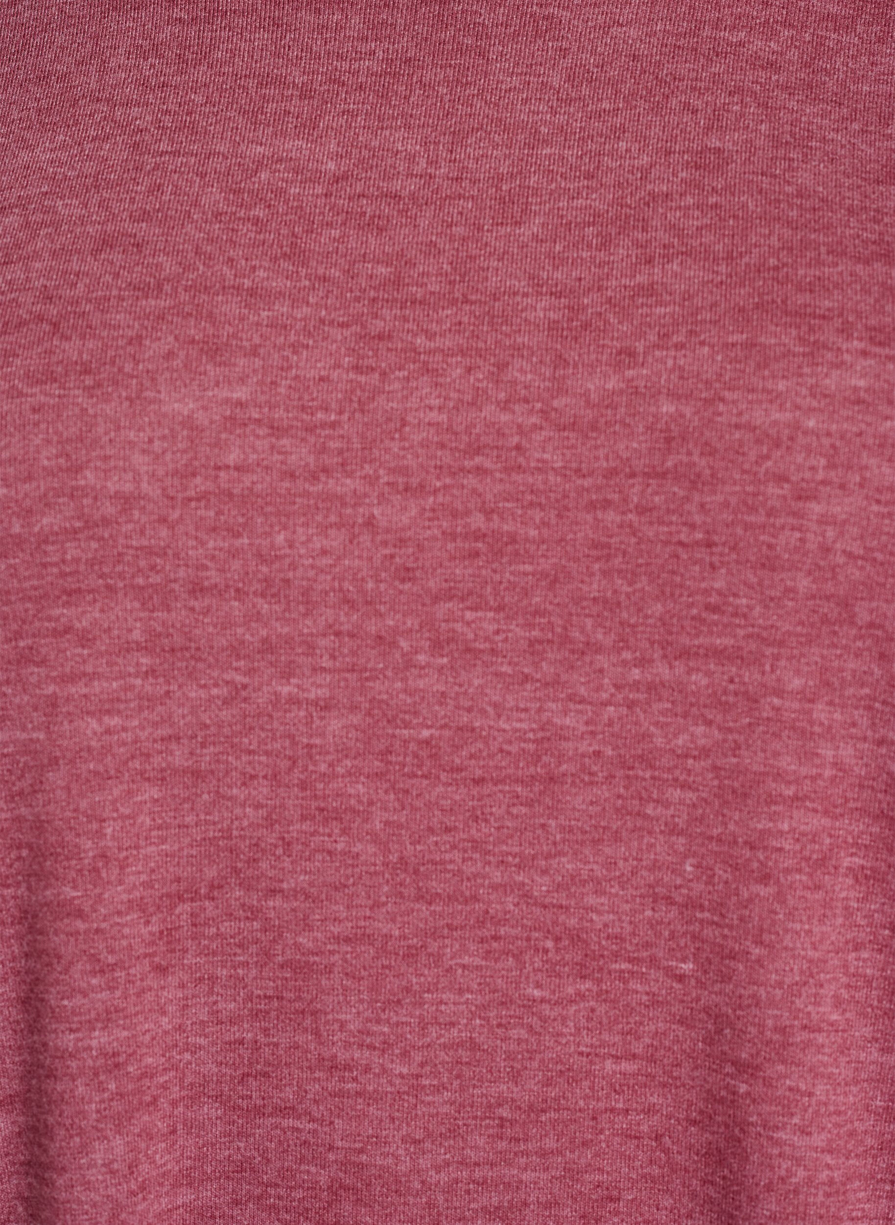 Zizzi FLASH &ndash; Jerseyblus med 3/4-&auml;rm, Rosa, Packshot image number 2