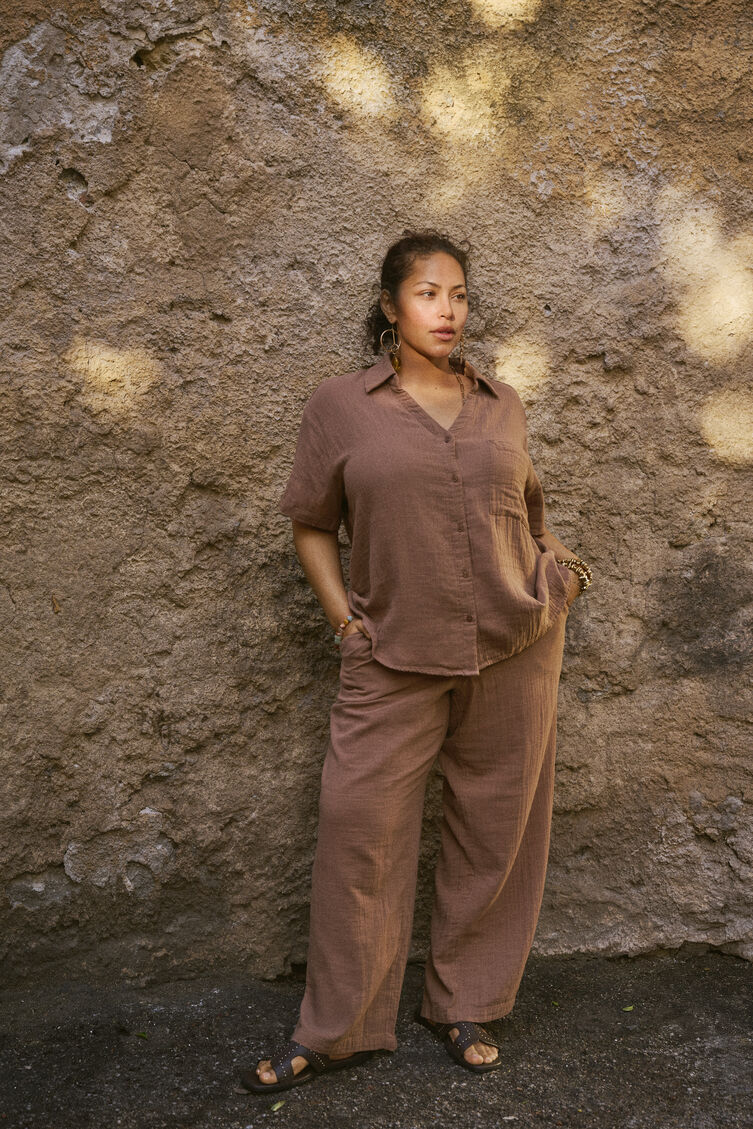 Tillverkad i ren bomull, , Model