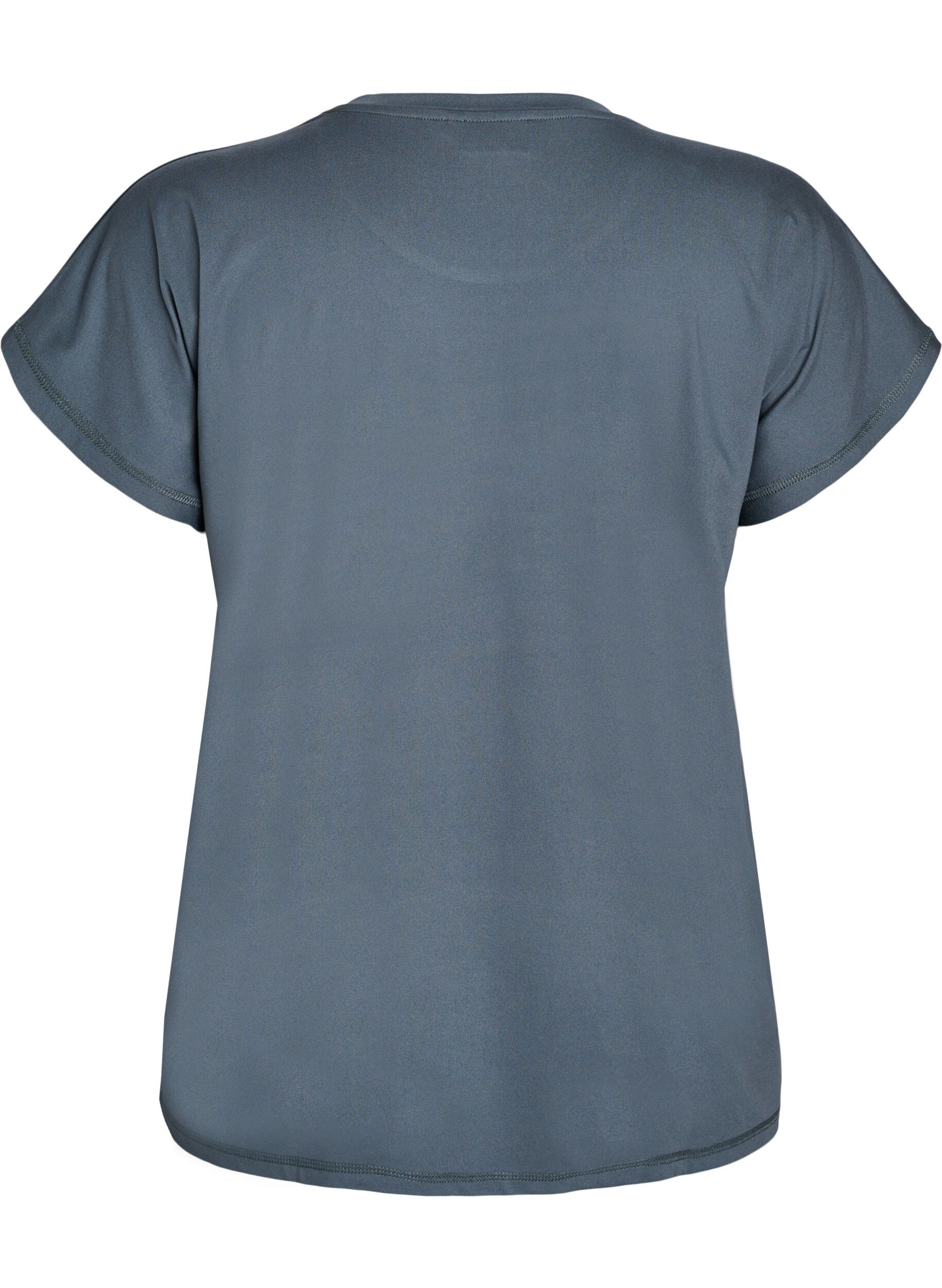 ZizziEnf&auml;rgad tr&auml;nings-T-shirt, Gr&ouml;n, Packshot image number 1