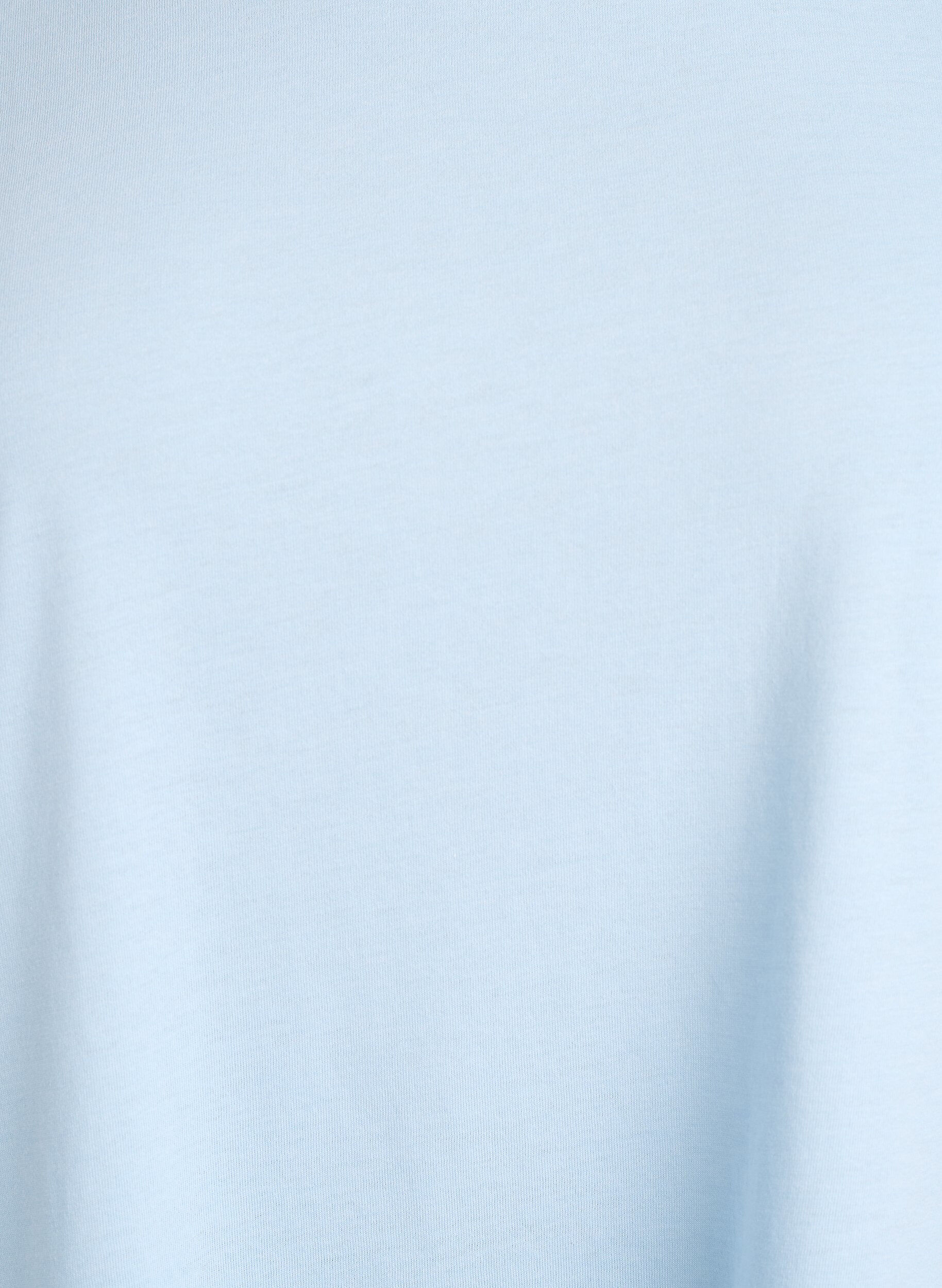 Zizzi Kort&auml;rmad t-shirt i bomullsblandning, Bl&aring;, Packshot image number 2