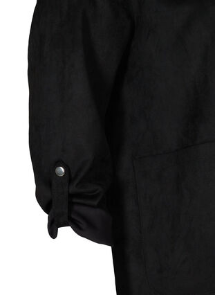 Öppen jacka med stora fickor, Black, Packshot image number 2