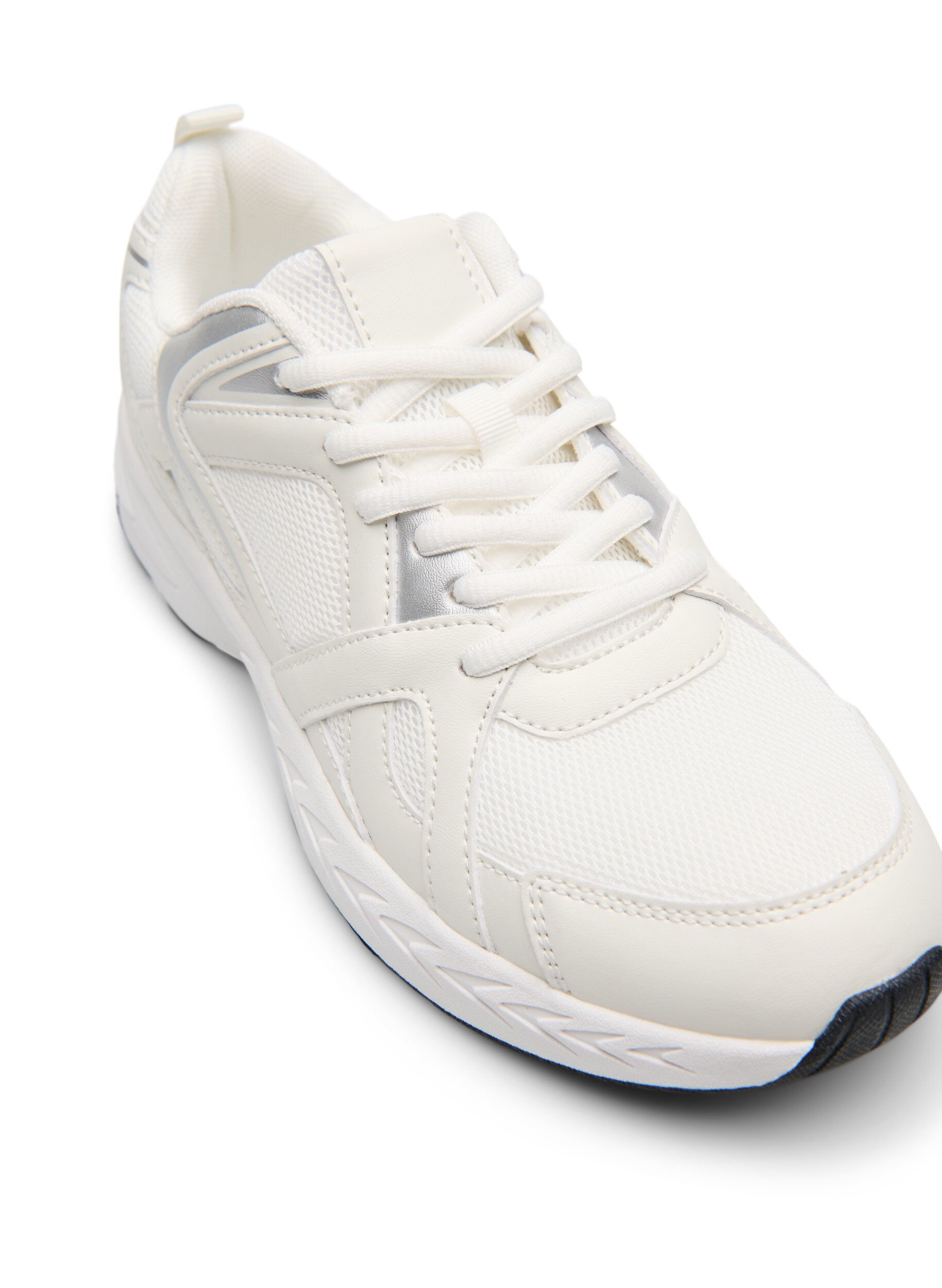 Zizzi Wide fit - Sportiga sneakers, Vit, Packshot image number 3