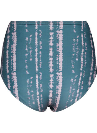 Bikinitrosa med extra hög midja i tryck , Tie Dye AOP, Packshot image number 1
