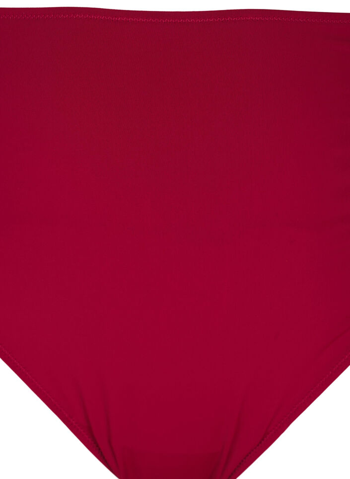 Trosor i microfiber med spets, R&ouml;d, Packshot image number 2