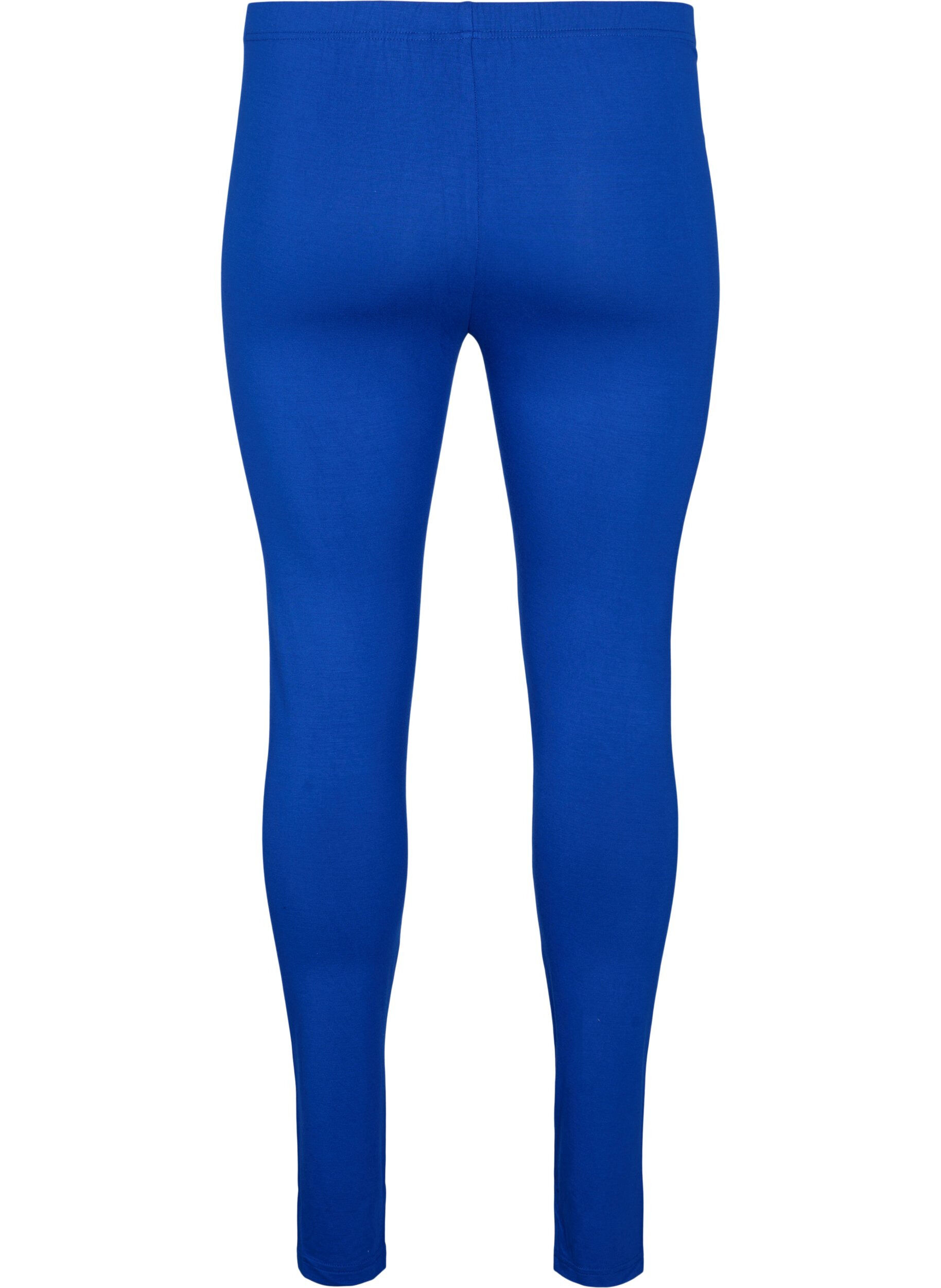 ZizziBasleggings i viskos, Bl&aring;, Packshot image number 1
