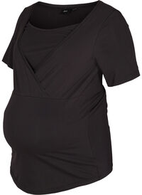 Kortärmad t-shirt för gravida i bomull
